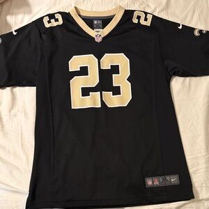 Nike Black and Gold Jersey with Number 23